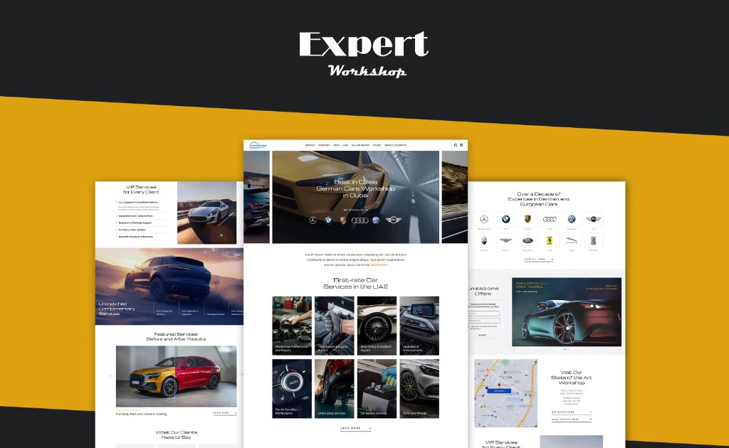 Expert Workshop website designed by Hastech Global